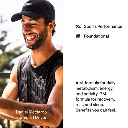 THORNE - Multi-Vitamin Elite - Daily Nutritional Supplement - AM Formula Supports Cellular Energy Production &PM Formula Supports Restful Sleep* - Gluten-Free, Dairy-Free - 180 Capsules - 30 Servings